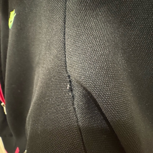 Nike Black Jacket with Blue and Pink Trim - Picture 5 of 5